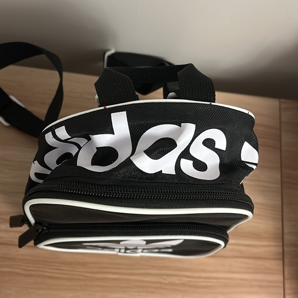 Adidas Adjustable Two Pouch Mini Backpack - Picture 3 of 8